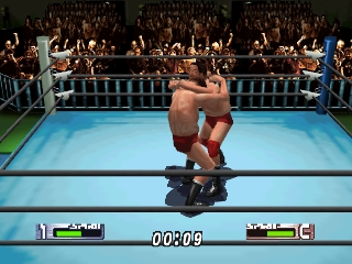 Virtual Pro Wrestling 2 - Oudou Keishou (Japan) In game screenshot
